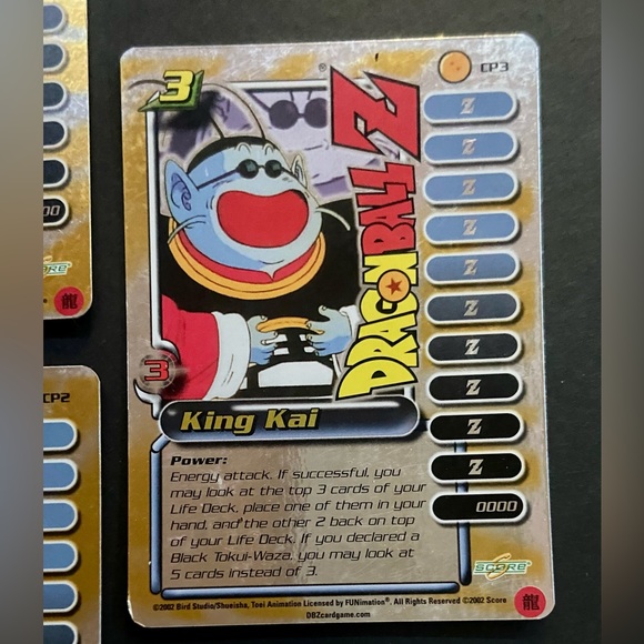 Dragonball Z Card Game 2002 - King Kai Holographic 1-3 - Picture 4 of 5